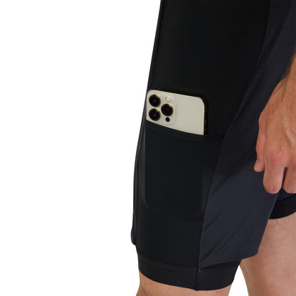 Cuissard-Short met Bretels FOX FLEXAIR ASCENT CARGO Zwart
