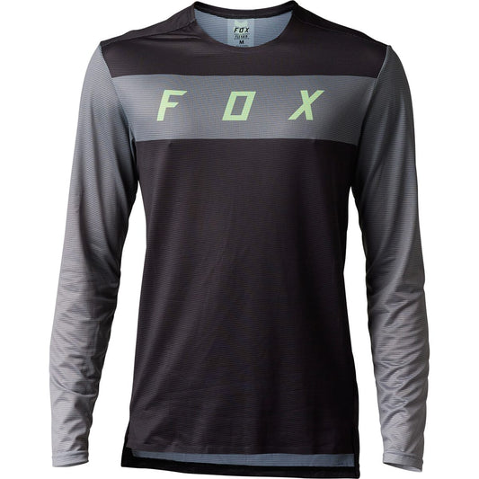 Maillot FOX FLEXAIR ARCADIA Manches Longues Noir