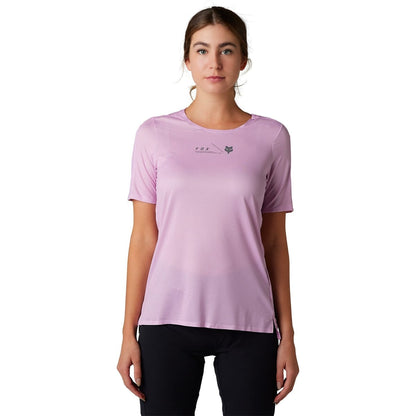 FOX FLEXAIR Dames Korte Mouwen Jersey Roze