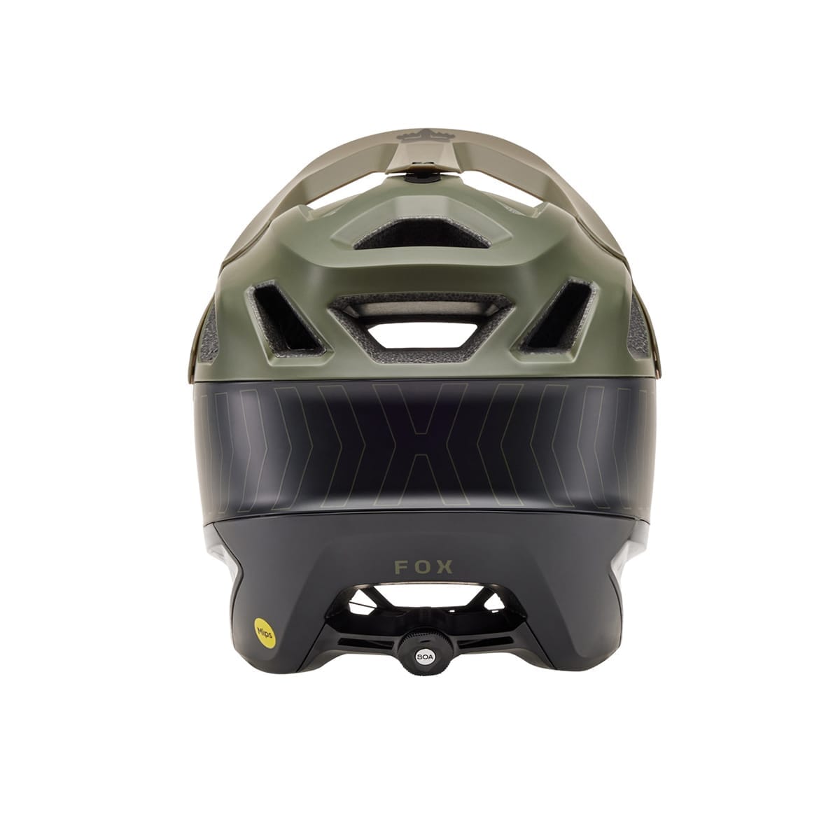 Casque VTT FOX DROPFRAME PRO Kaki 2024