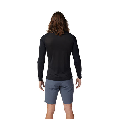 FOX FLEXAIR ASCENT Shirt Lange Mouwen Zwart