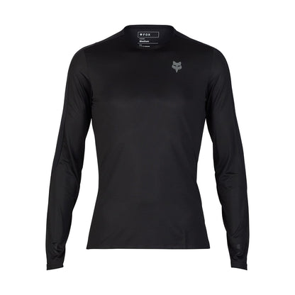 FOX FLEXAIR ASCENT Shirt Lange Mouwen Zwart