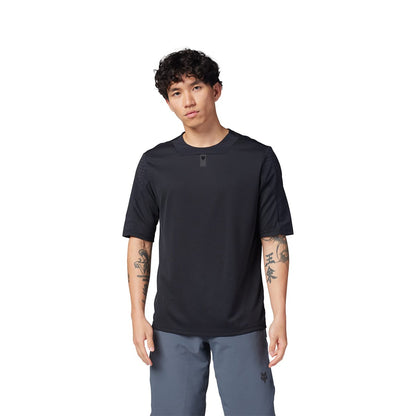 FOX DEFEND Korte Mouwen Shirt Zwart