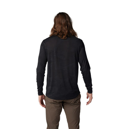 FOX RANGER TRU DRI MTB-shirt Lange Mouwen Zwart