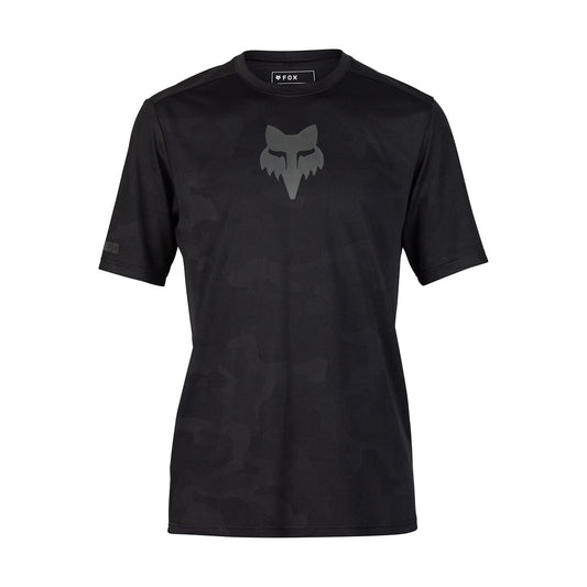 FOX RANGER TRU DRI Korte Mouw Jersey Zwart