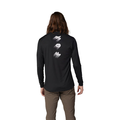 FOX RANGER WAYFARING MTB-shirt Lange Mouwen Zwart