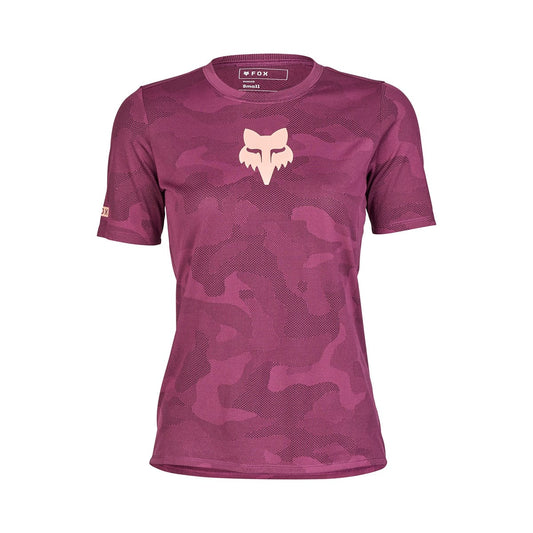 Maillot FOX RANGER TRU DRI Femme Manches Courtes Violet