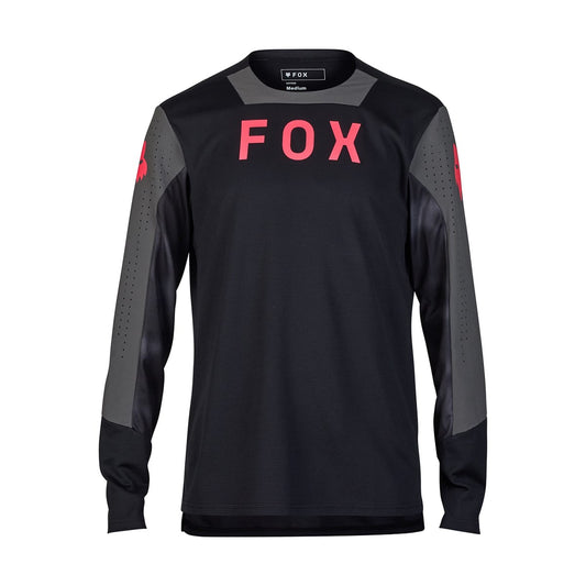 FOX DEFEND TAUNT Lange Mouw Jersey Zwart