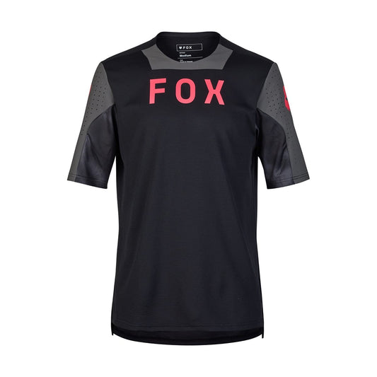 Maillot FOX DEFEND TAUNT Manches Courtes Noir