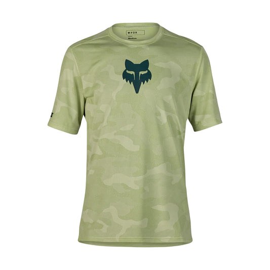 Maillot FOX RANGER TRU DRI Manches Courtes Vert