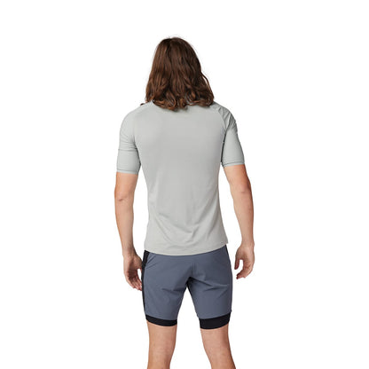 Shirt FOX FLEXAIR ASCENT Korte Mouwen Grijs