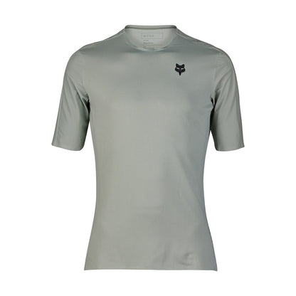 Shirt FOX FLEXAIR ASCENT Korte Mouwen Grijs