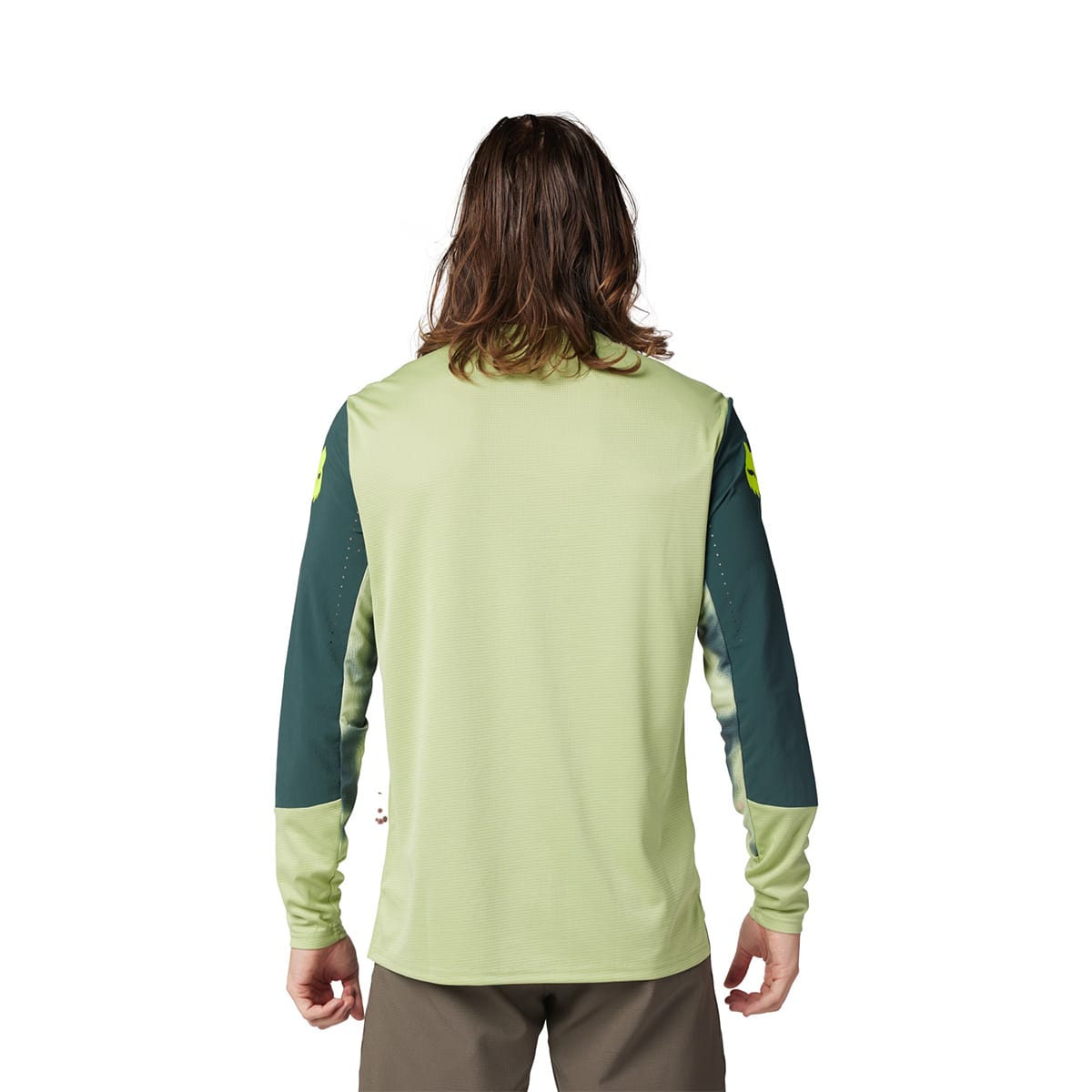 FOX DEFEND TAUNT Lange Mouw Jersey Groen