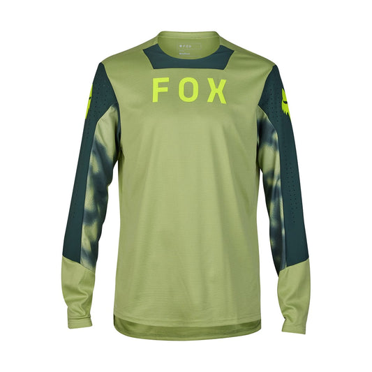 FOX DEFEND TAUNT Lange Mouw Jersey Groen