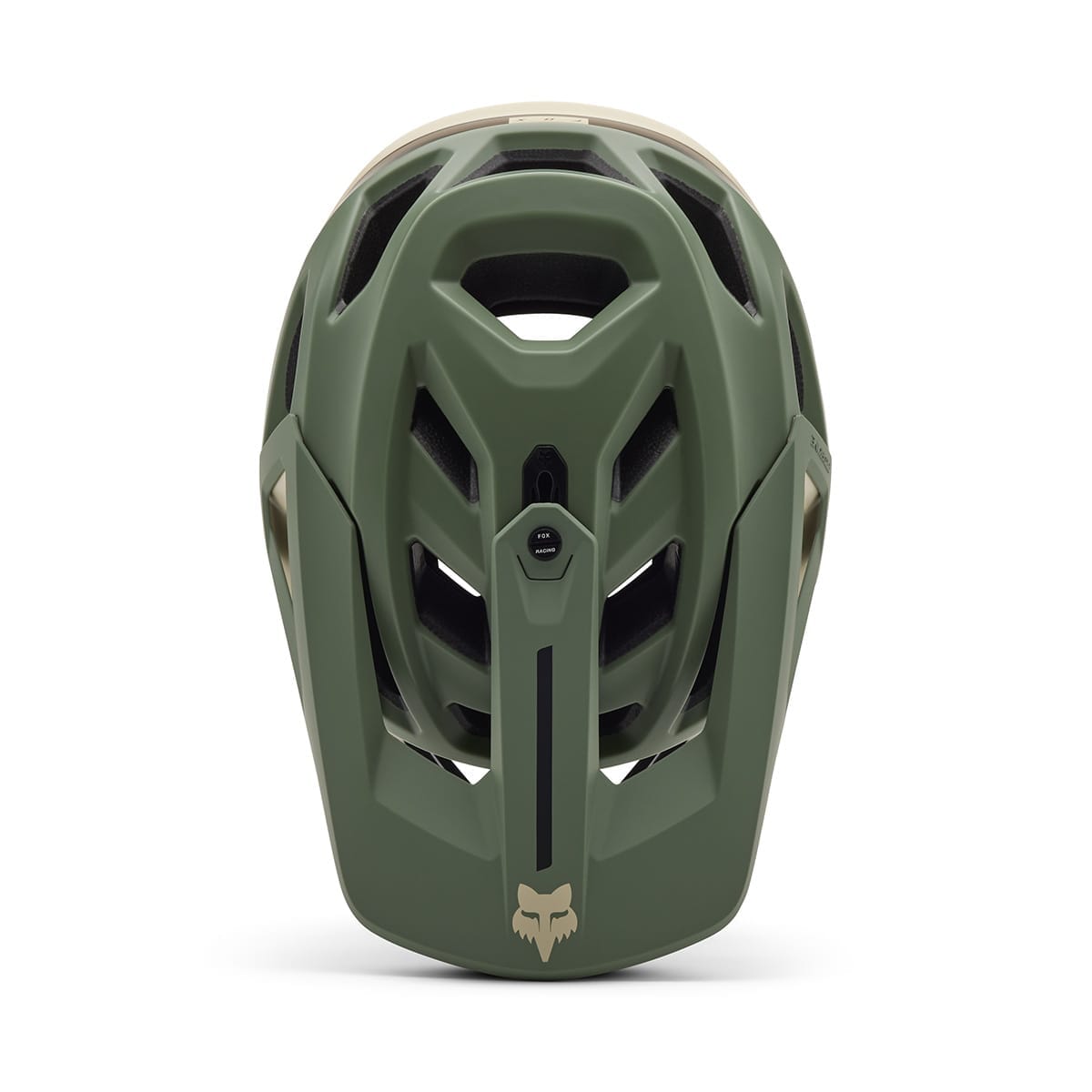 Casque FOX PROFRAME CLYZO MIPS Beige/Vert 2024