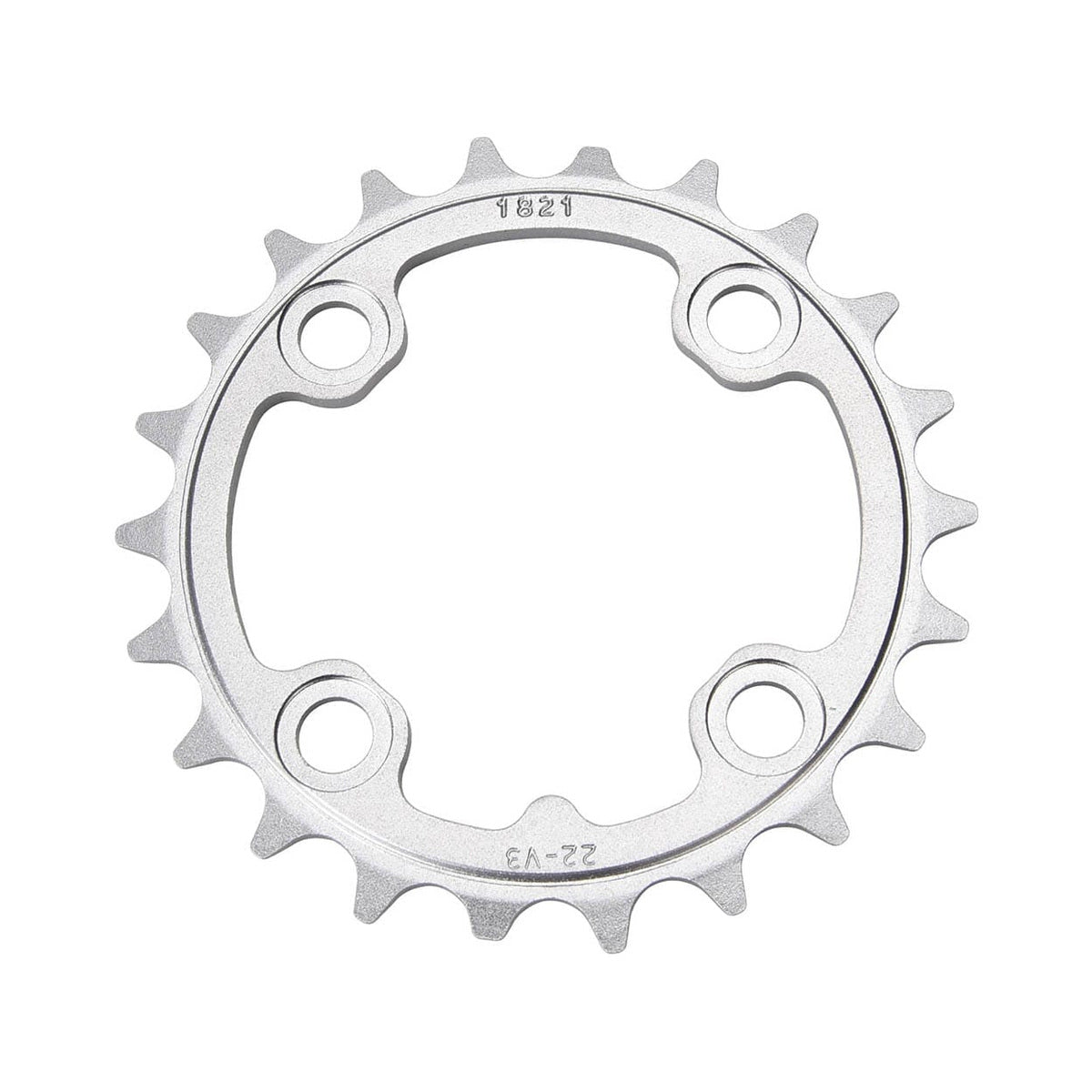 Plateau Intérieur SRAM MTB 64BCD V3 TUNGSTEN 9V 4 Trous 64mm — vue du plateau sur fond blanc