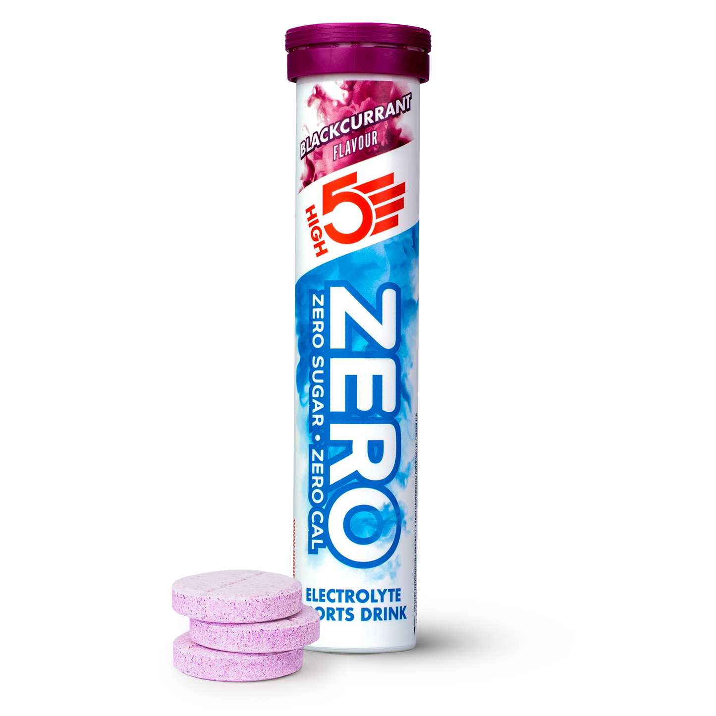 HIGH5 ZERO Hydratation Electrolyte (20 Pastilles) Cassis
