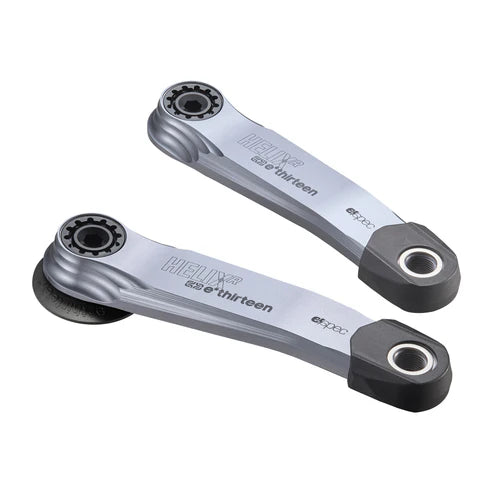 E.THIRTEEN E-SPEC HELIX RACE ALLOY cranks voor SRAM DUB motor Zilver
