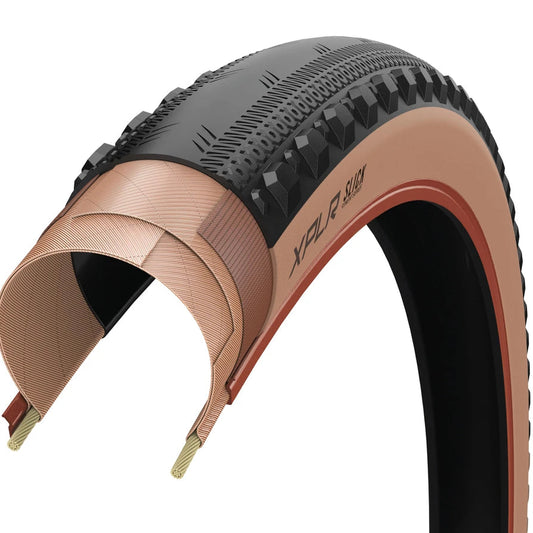 ZIPP GOODYEAR SLICK XPLR 700c Tubeless Ready-band bruin