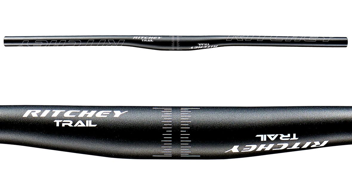 RITCHEY COMP TRAIL FLAT omkeerbaar plat MTB-stuur ±5 mm, 9° backsweep, 780 mm