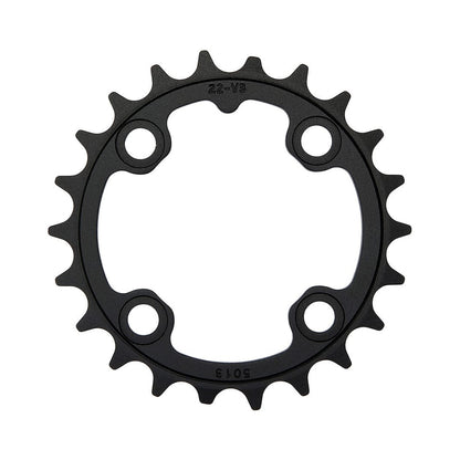 Binnenblad TRUVATIV MTB V3 8/9-speed, 4-gats, 64 mm — aanzicht van het kettingblad tegen een witte achtergrond