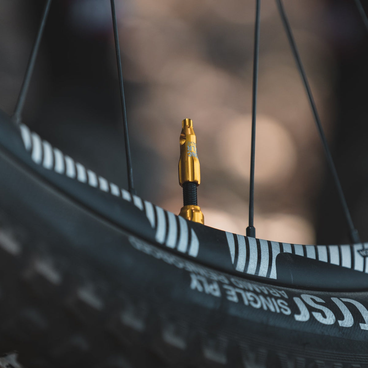 LEZYNE CNC ventieldop goud
