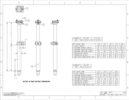 Telescopische Zadelpen FOX TRANSFER NEO FACTORY