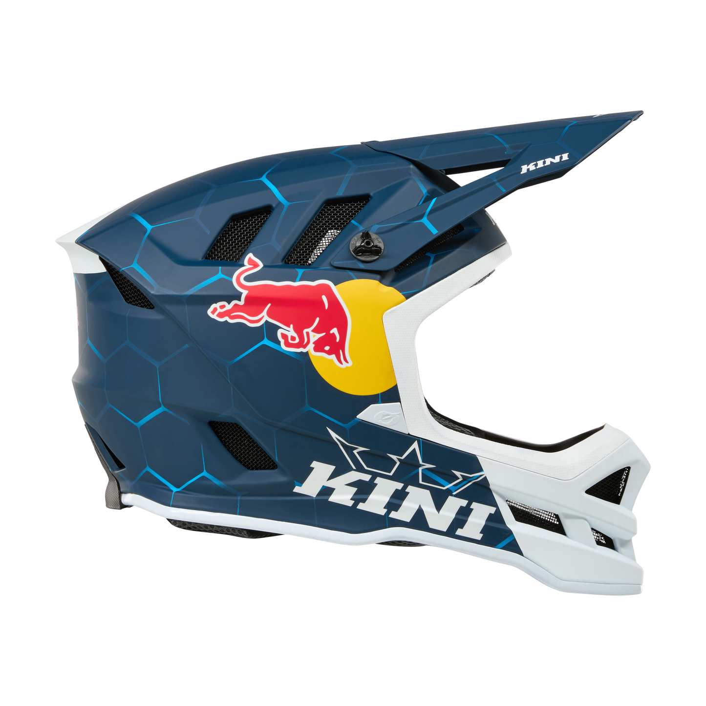 O'NEAL DHC KINI RED BULL 1.0 Helm Wit/Blauw