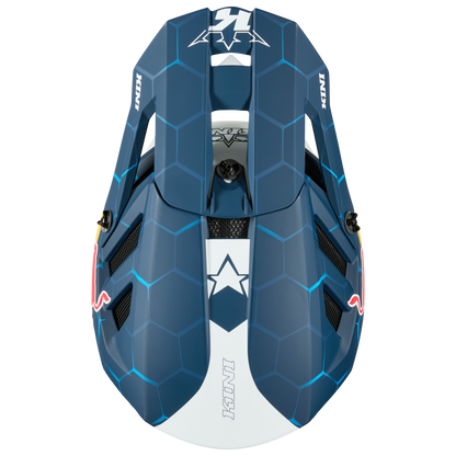 VTT-helm O'NEAL DHC KINI RED BULL 1.0 Wit/Blauw