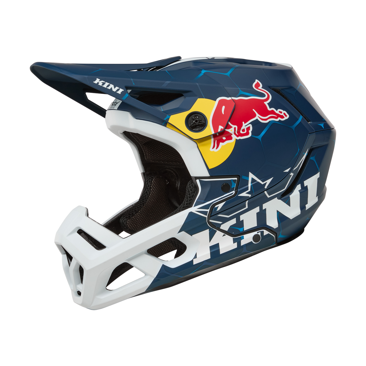 Casque VTT O'NEAL EC KINI RED BULL 1.0 Blanc/Bleu