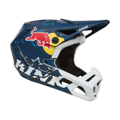 Casque VTT O'NEAL EC KINI RED BULL 1.0 Blanc/Bleu