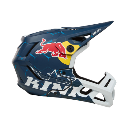 Casque VTT O'NEAL EC KINI RED BULL 1.0 Blanc/Bleu