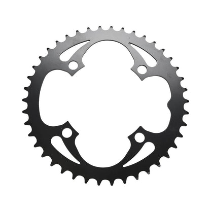 Enkel kettingblad SRAM MTB 104BCD, 4-gats, 104 mm — aanzicht van het kettingblad tegen een witte achtergrond