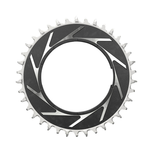 Plateau Mono SRAM XX-SL T-TYPE EAGLE POWERMETER BOOST 12V Direct Mount Offset 3mm — vue du plateau sur fond blanc