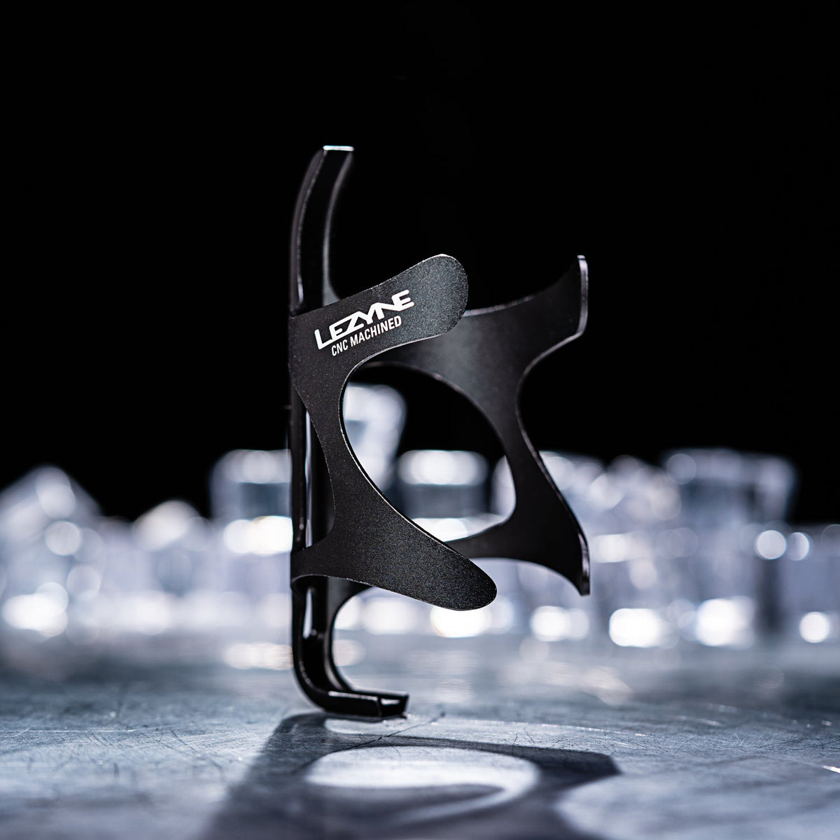 LEZYNE CNC aluminium bidonhouder metallic Neo