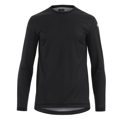 Shirt ASSOS TRAIL T3 Lange Mouwen Zwart