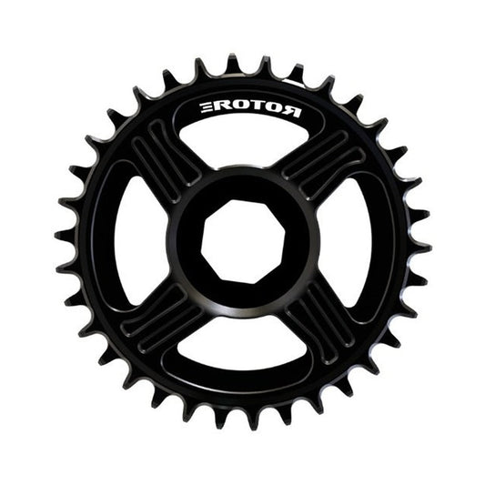 ROTOR E-MTB BOSCH enkel kettingblad met directe montage — kettingblad op witte achtergrond