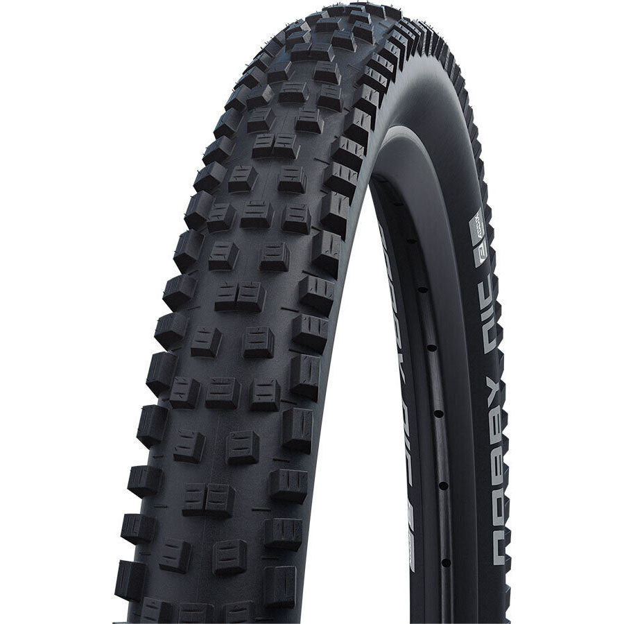 Pneu SCHWALBE NOBBY NIC 27.5x2.25 ADDIX SPEEDGRIP SUPERGROUND Tubeless Ready Souple Noir