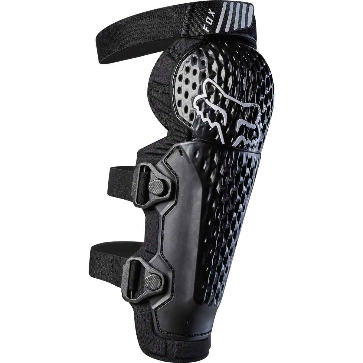 FOX TITAN RACE Junior kniebeschermers zwart