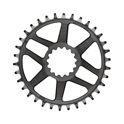 Enkel kettingblad E-THIRTEEN HELIX RACE 11/12-speed Direct Mount Boost/SuperBoost 52/55 mm — kettingblad op witte achtergrond