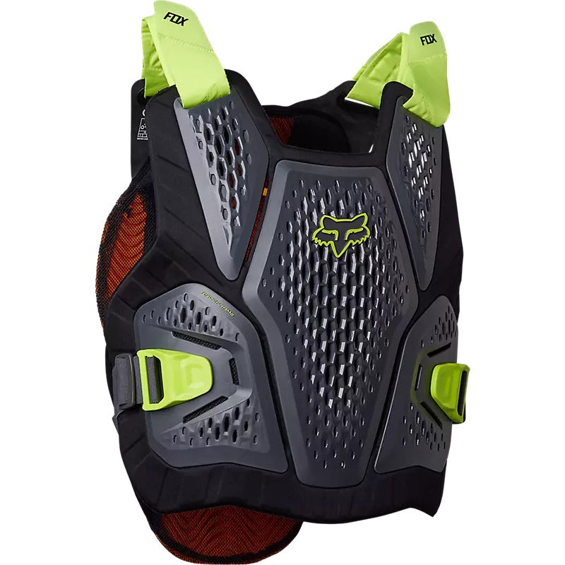 Plastron de Protection FOX RACEFRAME IMPACT SB D3O Noir/Jaune