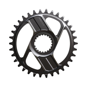 Enkel kettingblad SHIMANO XTR SM-CRM96 M9200/9220 12-speed — kettingblad op witte achtergrond