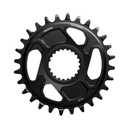 Enkel kettingblad SHIMANO XT SM-CRM86 M8200 12-speed — kettingblad op witte achtergrond