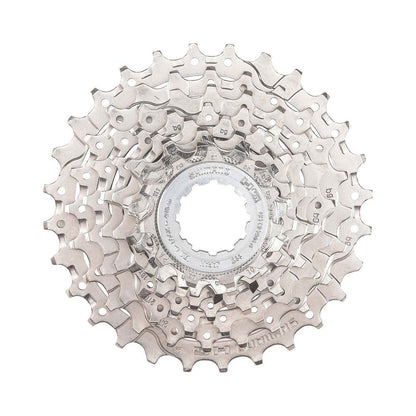 SHIMANO HG400 ALIVIO / SORA 9-speedcassette – hoofdafbeelding op witte achtergrond