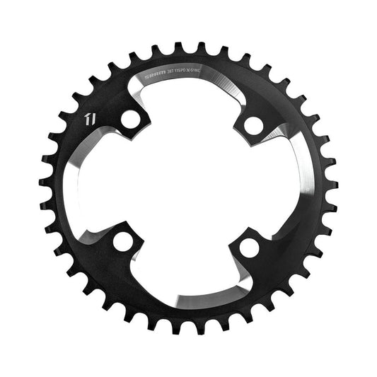 Enkel kettingblad SRAM X01 DH 10-speed 104 mm — kettingblad op witte achtergrond
