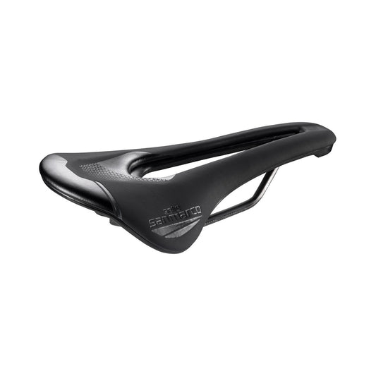 Selle SAN MARCO SHORTFIT 2.0 OPEN-FIT RACING L3 Largeur 155mm Rails Acier Xsilite