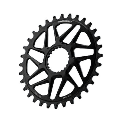 Enkel kettingblad STRONGLIGHT SHIMANO FC-M6100/7100/8100 12-speed Direct Mount, offset 3 mm, Boost — kettingblad op witte achtergrond