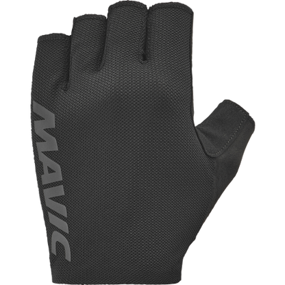 Korte Handschoenen MAVIC ESSENTIAL Zwart