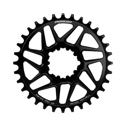Enkel kettingblad STRONGLIGHT SRAM EAGLE SX/NX/GX/X01 12-speed Direct Mount, offset 3 mm, Boost — kettingblad op witte achtergrond