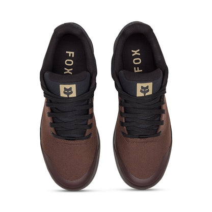 MTB-schoenen FOX UNION CANVAS FLAT Bruin